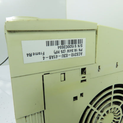 ABB ACS310-03U-41A8-4 25HP 18.5kW AC Variable Frequency Drive 480V 3Ph