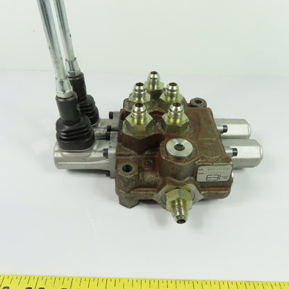 F00001291 2-Spool Manual Hydraulic Directional Control Valve
