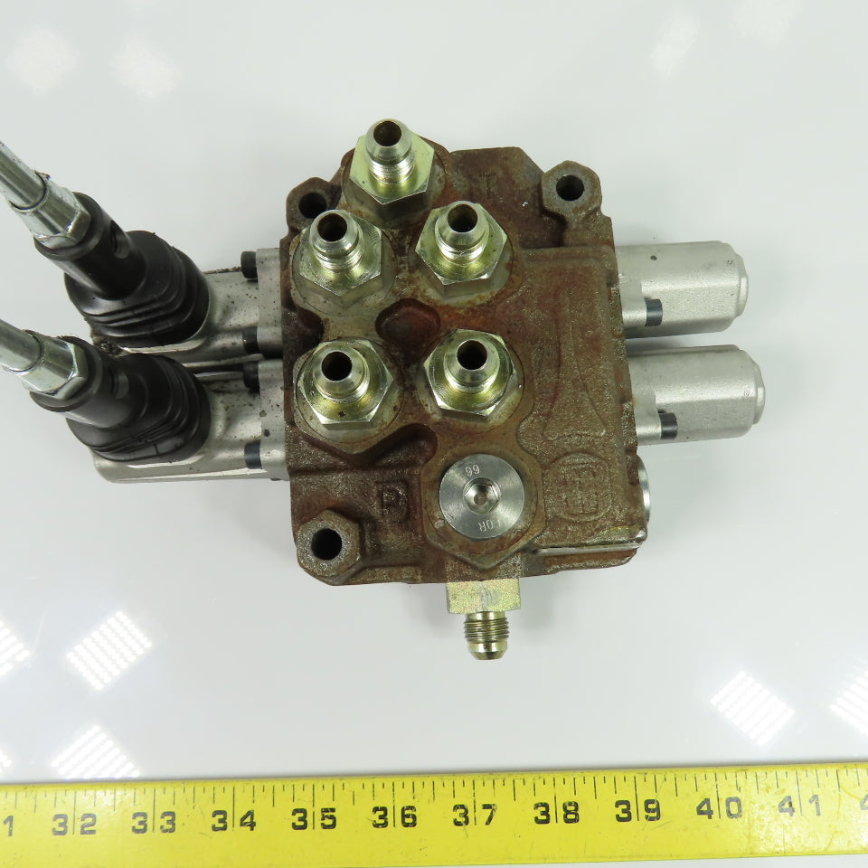 F00001291 2-Spool Manual Hydraulic Directional Control Valve
