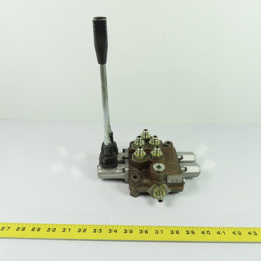 F00001291 2-Spool Manual Hydraulic Directional Control Valve