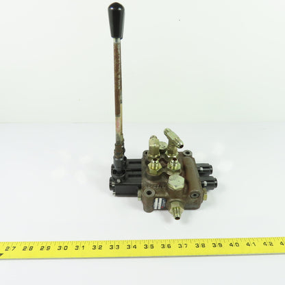 Flo Draulic D2M0037 2-Spool Manual Lever Hydraulic Directional Control Valve