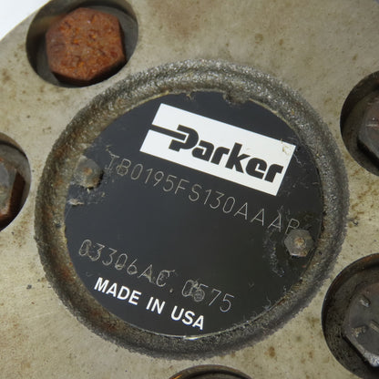 Parker TB0195FS130AAAB Torqmotor TB Series Hydraulic Motor 1" Keyed Shaft