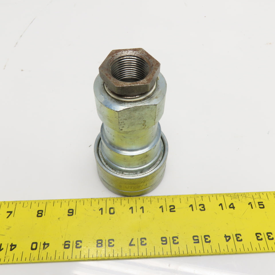 Parker H8-62 Quick Disconnect Hydraulic Coupling Socket 60 Series 1"