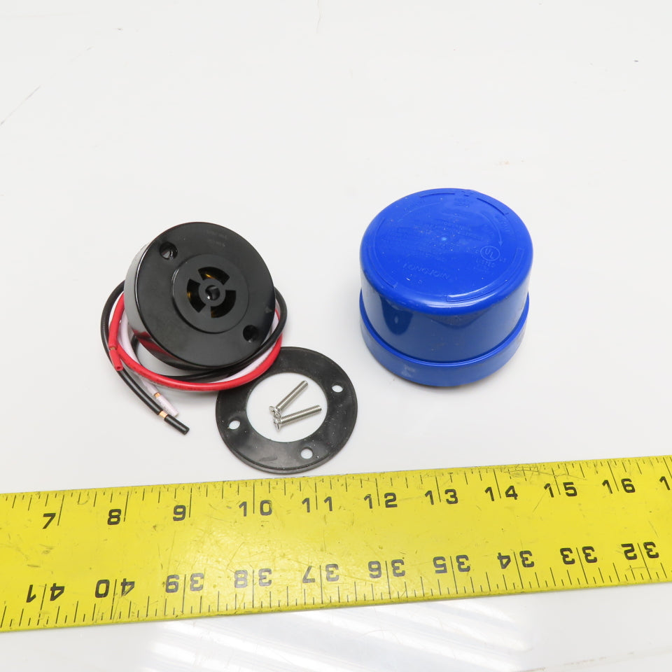 SuperBrightLEDs JL-200X-14 JL-205C Photocell and Twist Lock Base Receptacle Kit