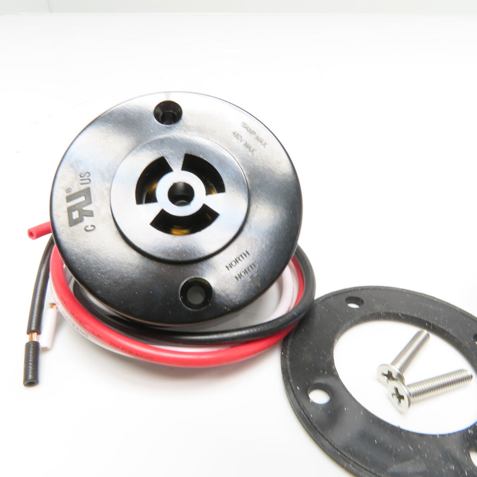 SuperBrightLEDs JL-200X-14 JL-205C Photocell and Twist Lock Base Receptacle Kit