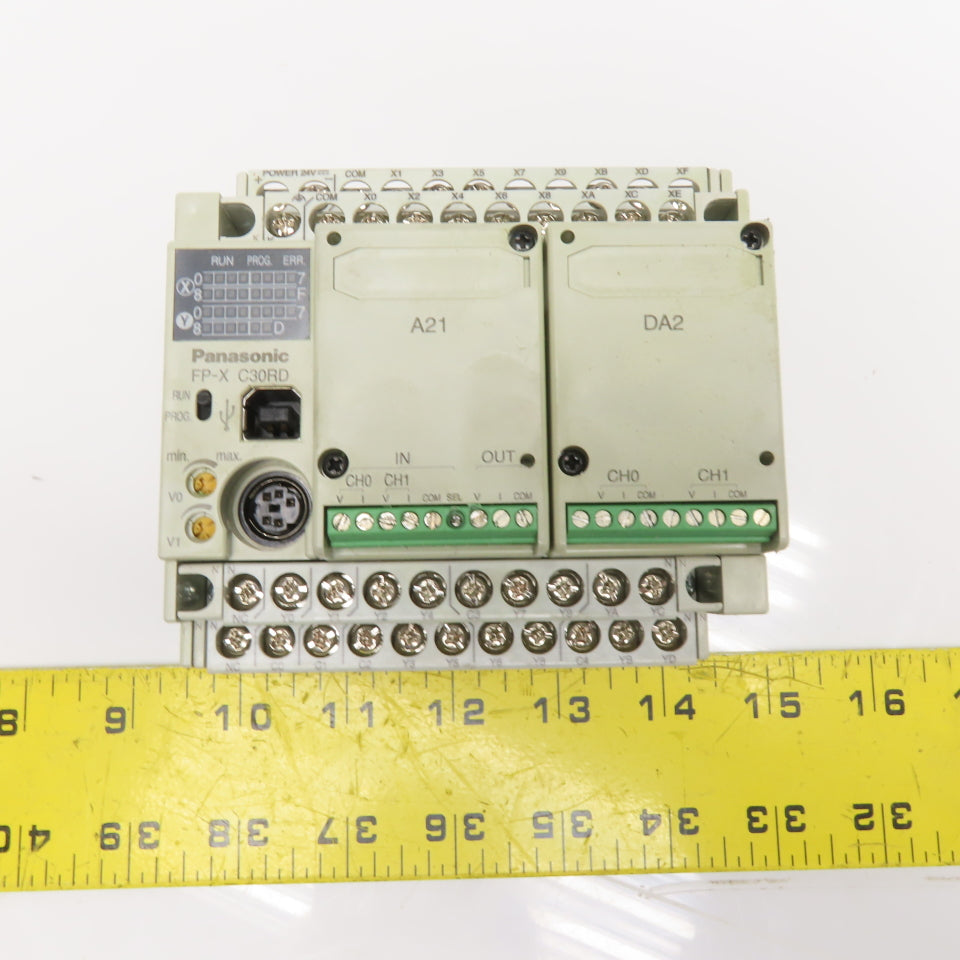 Panasonic AFPX-C30RD FP-X C30RD FP-X C30RD Control Unit PLC 24VDC
