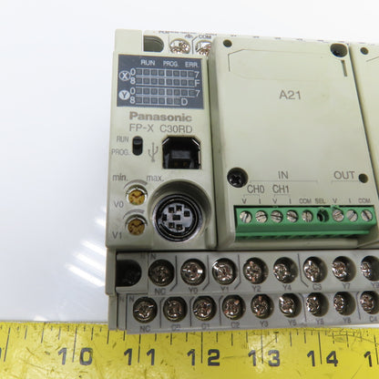 Panasonic AFPX-C30RD FP-X C30RD FP-X C30RD Control Unit PLC 24VDC