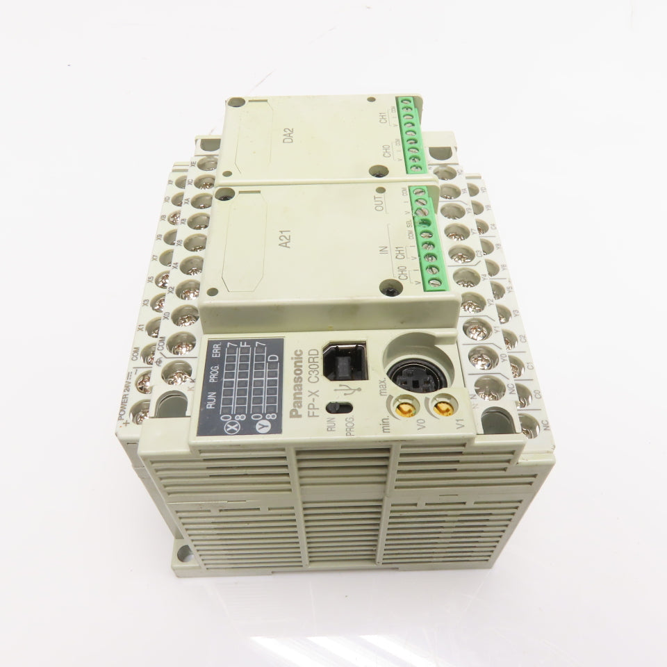 Panasonic AFPX-C30RD FP-X C30RD FP-X C30RD Control Unit PLC 24VDC