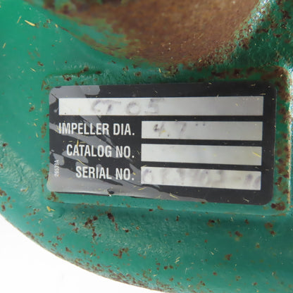 Myers 26443D031 3/4HP 3Ph Explosion Proof Centrifugal Pump 3450RPM