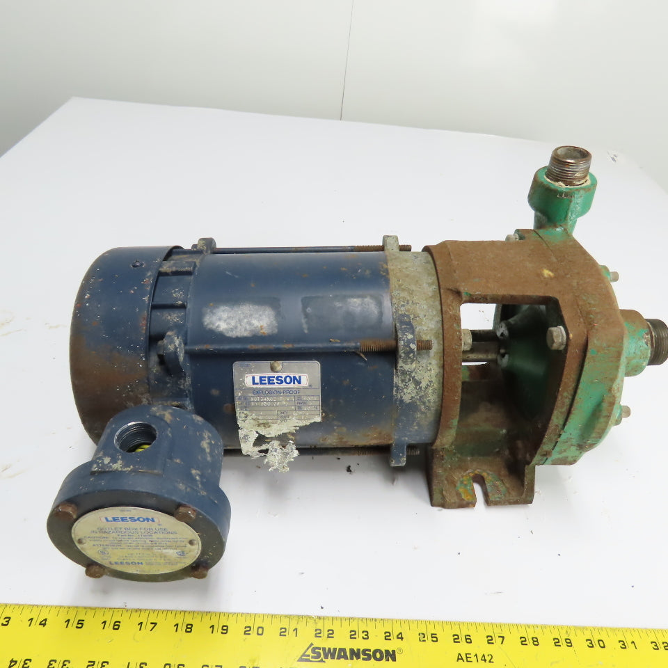 Myers 26443D031 3/4HP 3Ph Explosion Proof Centrifugal Pump 3450RPM