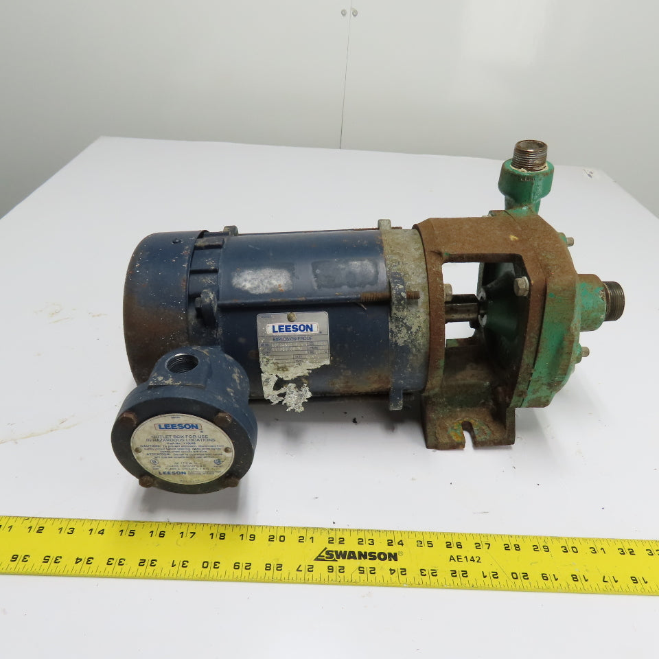 Myers 26443D031 3/4HP 3Ph Explosion Proof Centrifugal Pump 3450RPM