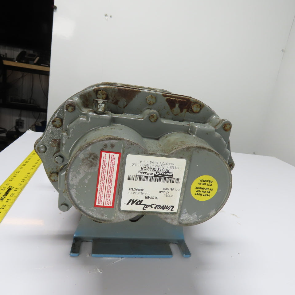 Dresser Roots 6511002L 47 URAI Universal Rotary Lobe Blower