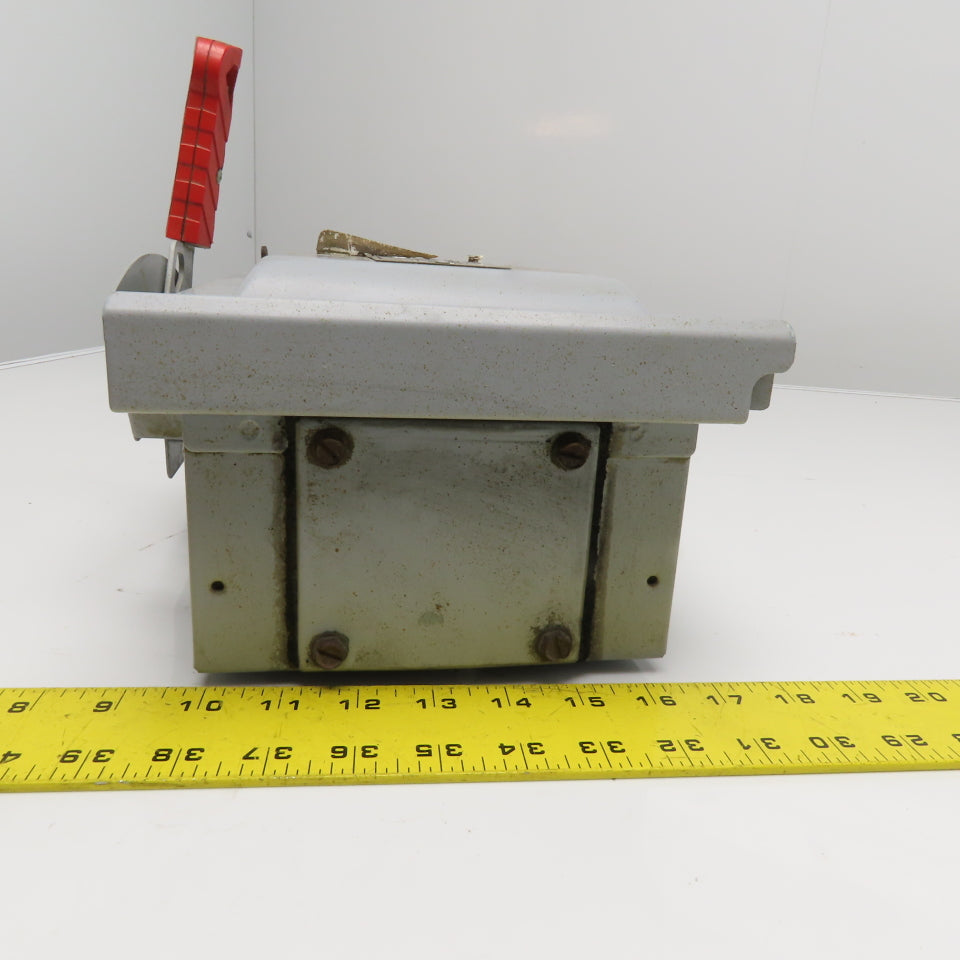 Siemens 30A Fusible Heavy Duty Safety Disconnect Switch 600VAC 250VDC