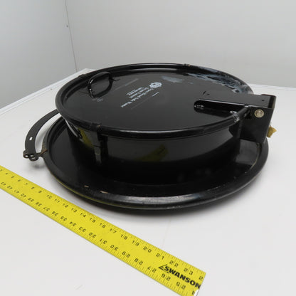 Pig Open-Head Safe Waste 55 Gallon Drum Cover W/ Latching Lid