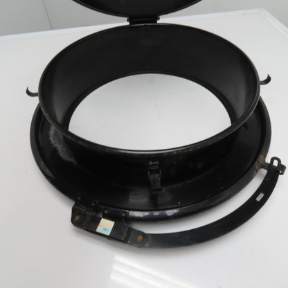 Pig Open-Head Safe Waste 55 Gallon Drum Cover W/ Latching Lid