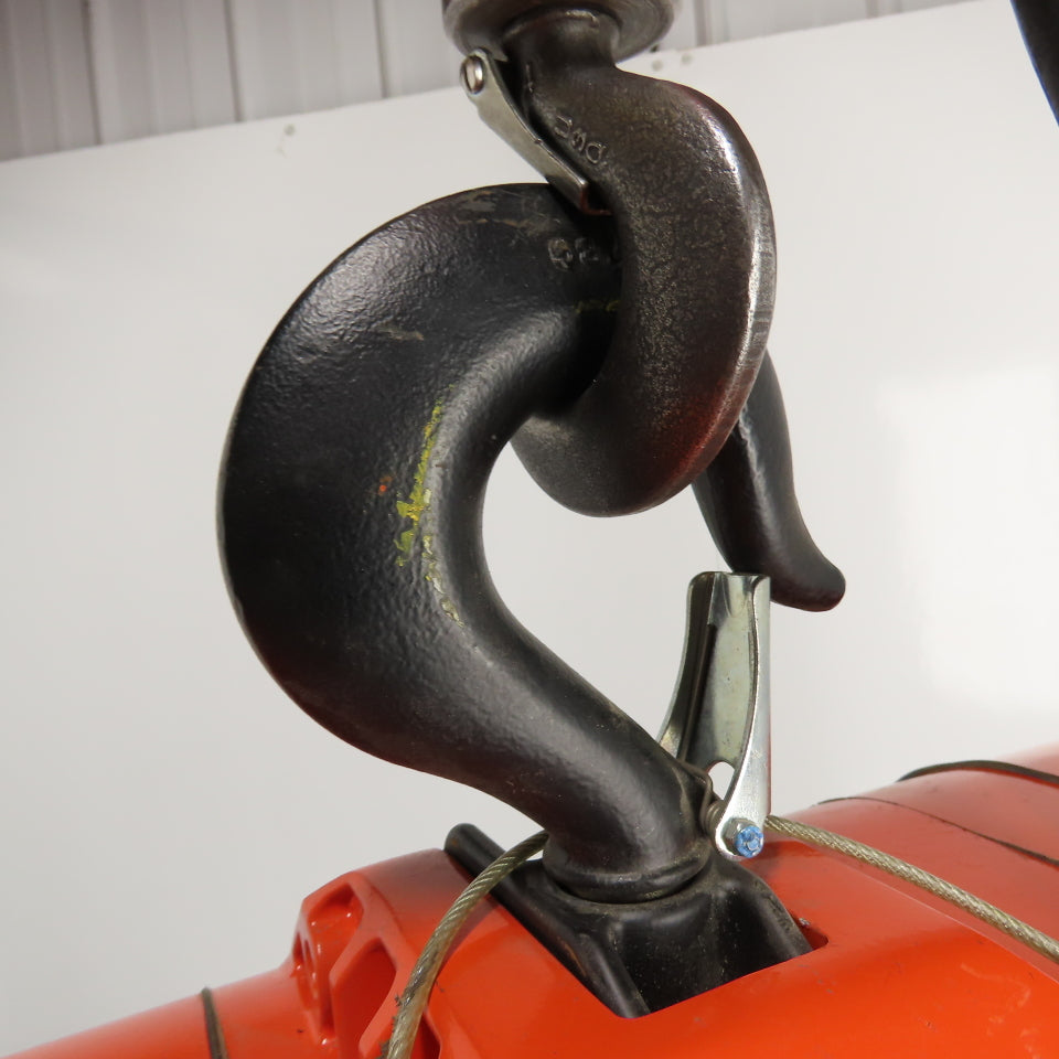 CM Lodestar Model RRS 2Ton 4000LB Electric Chain Hoist 15'Lift 16FPM 3Ph 230/460V