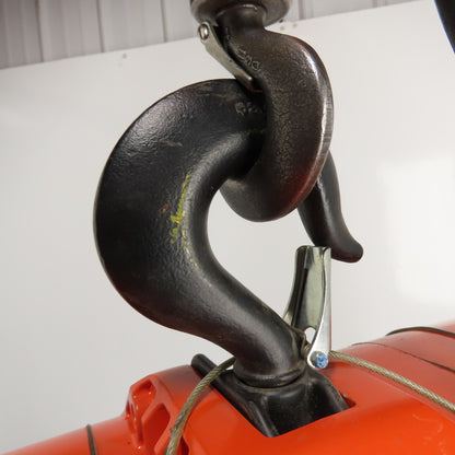 CM Lodestar Model RRS 2Ton 4000LB Electric Chain Hoist 15'Lift 16FPM 3Ph 230/460V