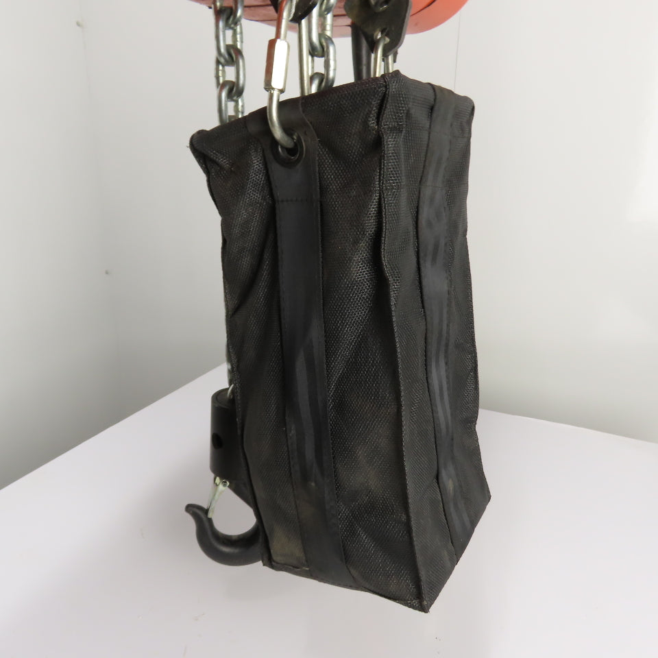 CM Lodestar Model RRS 2Ton 4000LB Electric Chain Hoist 15'Lift 16FPM 3Ph 230/460V