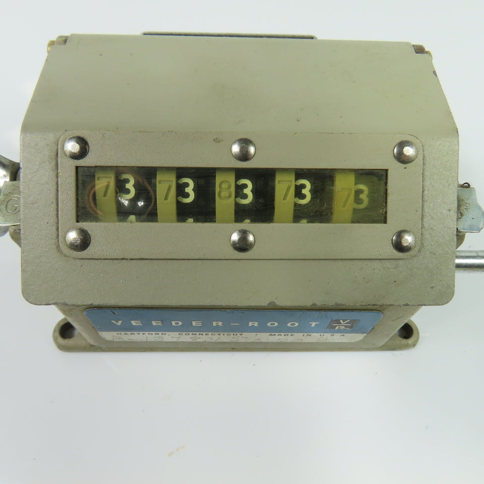 Veeder-Root A-137845-006 5-Digit Mechanical Drum Counter