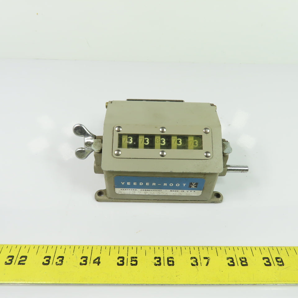 Veeder-Root A-137845-006 5-Digit Mechanical Drum Counter