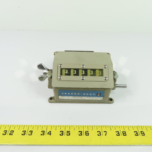 Veeder-Root A-137845-006 5-Digit Mechanical Drum Counter