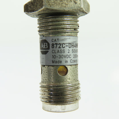 Allen-Bradley 872C-DH4NP12-D4 Inductive Proximity Sensor 10-30VDC 200mA 4-Pin