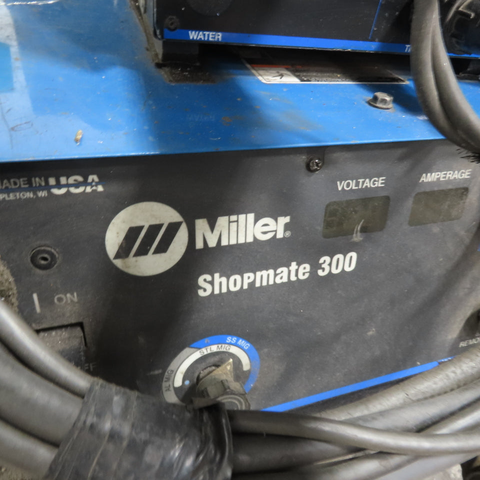 Miller Shopmate 300 300A Aluminum Mig Wire Welder .035" 230V 1Ph Feeder Package