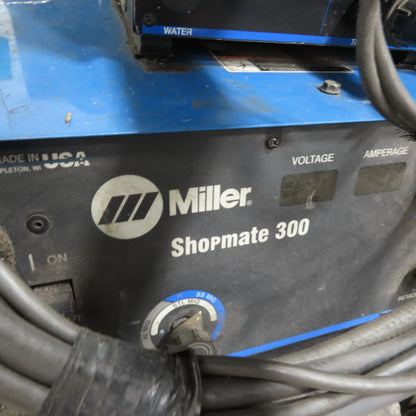 Miller Shopmate 300 300A Aluminum Mig Wire Welder .035" 230V 1Ph Feeder Package