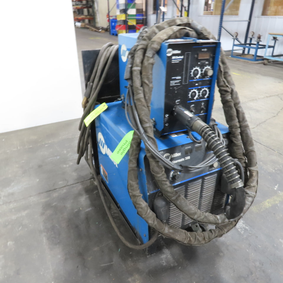 Miller Shopmate 300 300A Aluminum Mig Wire Welder .035" 230V 1Ph Feeder Package