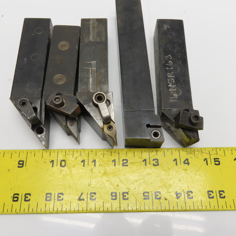 Kennametal Indexable Lathe Boring Bar Tool Holder 1" Shank Lot Of 5