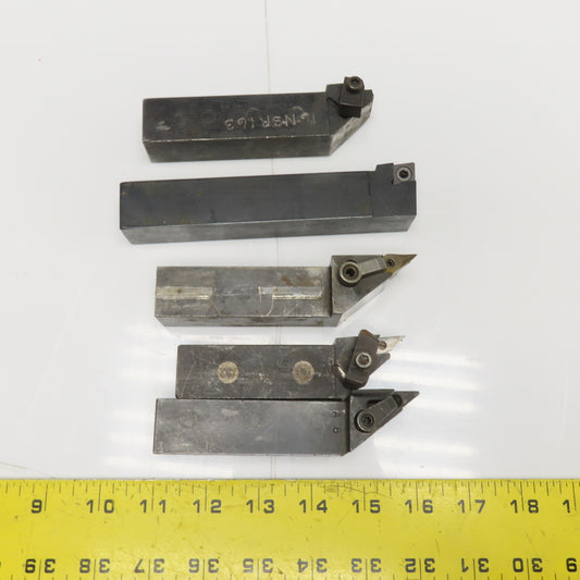 Kennametal Indexable Lathe Boring Bar Tool Holder 1" Shank Lot Of 5