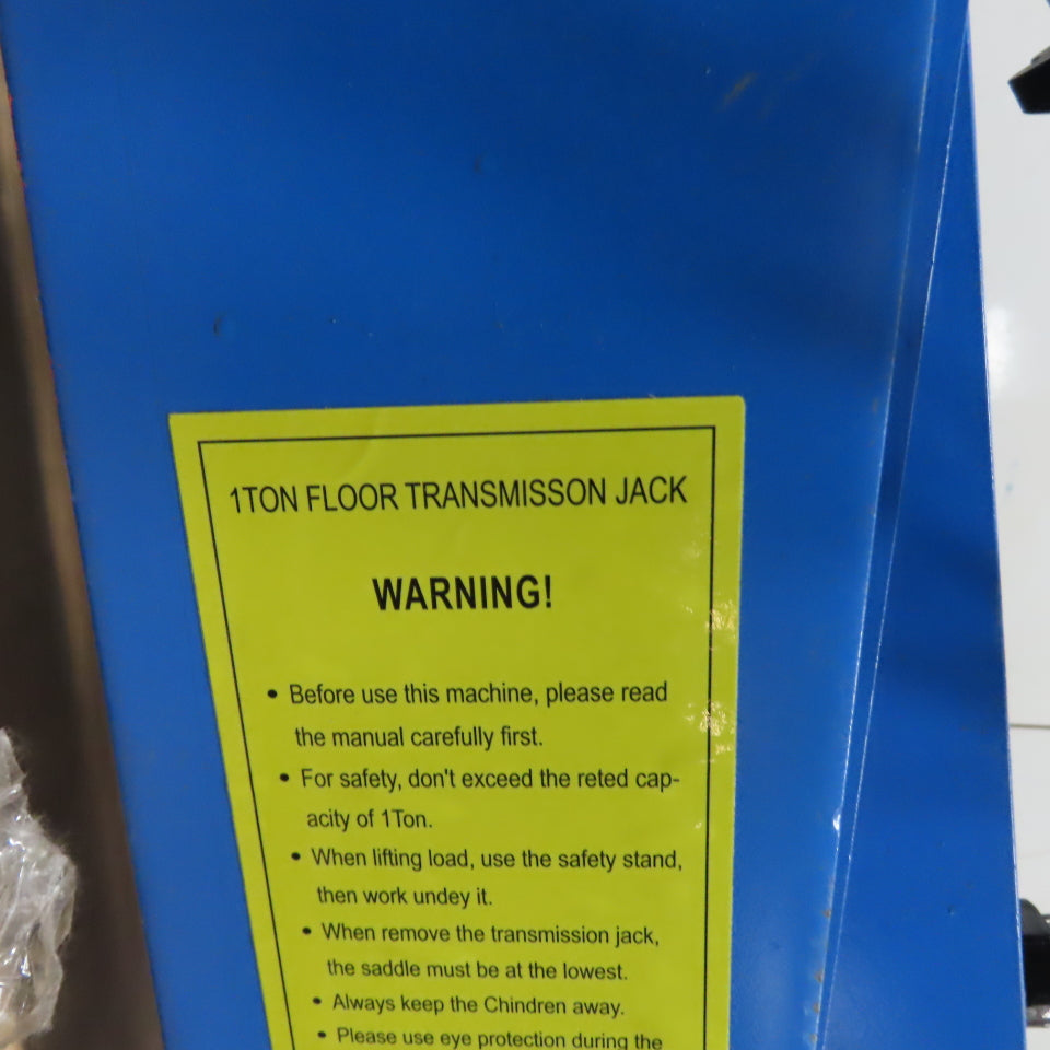 Wrightmaster 1 Ton Hydraulic Transmission Floor Jack NEW