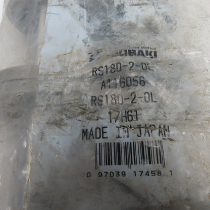Tsubaki A116056 RS180-2-OL Double Strand Roller Chain Offset Link 2-1/4" Pitch