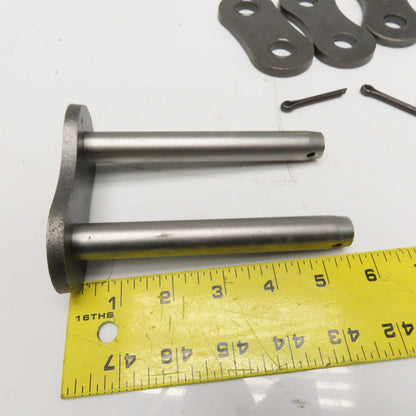 Tsubaki RS180-2 Double Strand Roller Chain Connecting Link Cotter Type