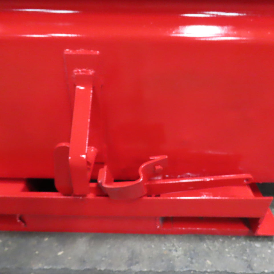 Jesco 212371 3 Cu Yard Self Dumping Trash Scrap Hopper 62" x 53" x 41" ID
