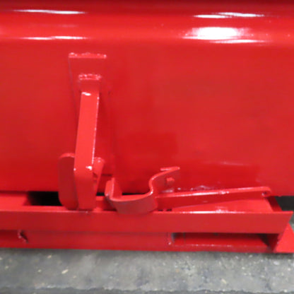 Jesco 212371 3 Cu Yard Self Dumping Trash Scrap Hopper 62" x 53" x 41" ID