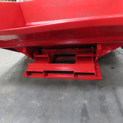 Jesco 212371 3 Cu Yard Self Dumping Trash Scrap Hopper 62" x 53" x 41" ID