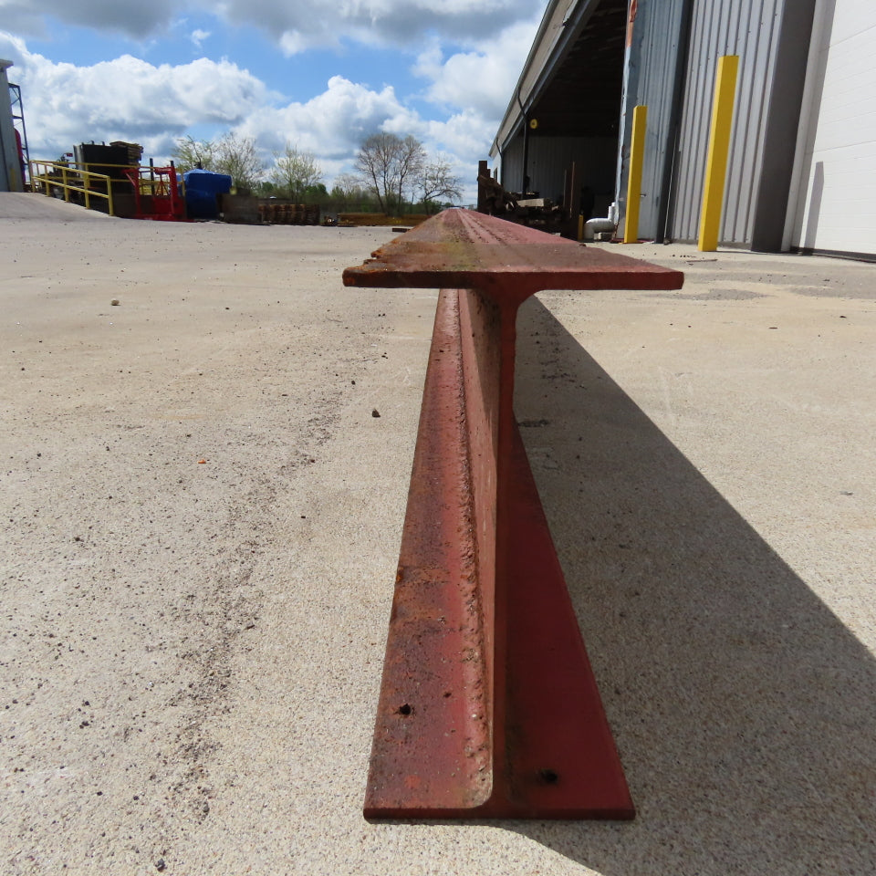 W8 x 10 Standard Steel I-Beam 0.175" Web 25' L x 4" W 8" H