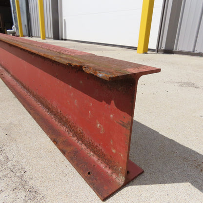 W8 x 10 Standard Steel I-Beam 0.175" Web 25' L x 4" W 8" H