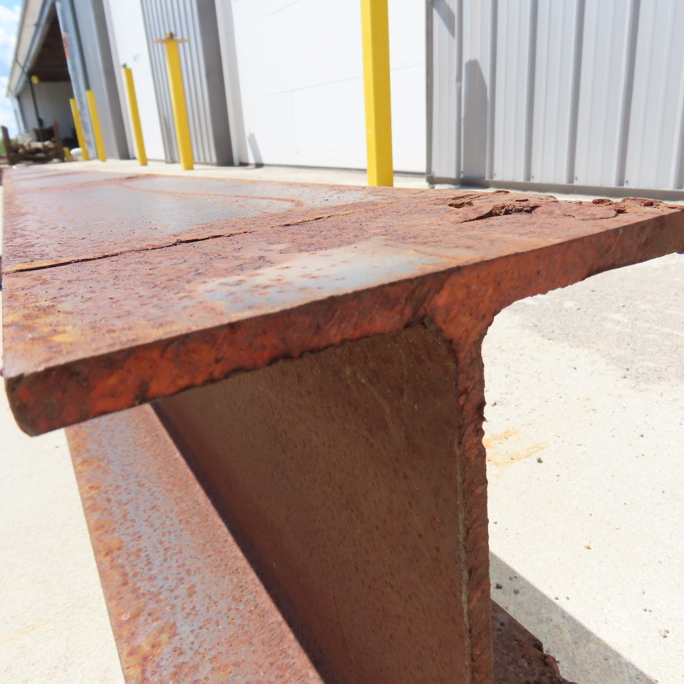 W8 x 28 Standard Steel I-Beam 0.3" Web 20' L x 6-1/2" W 8" H