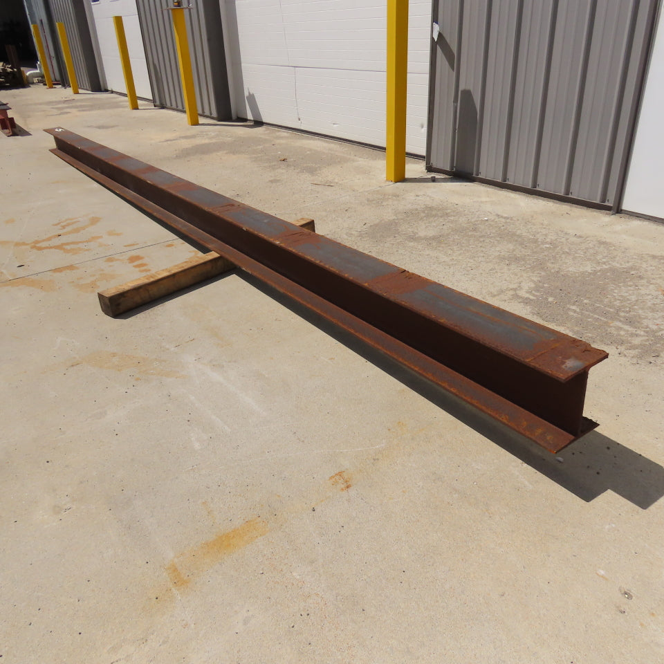 W8 x 28 Standard Steel I-Beam 0.3" Web 20' L x 6-1/2" W 8" H