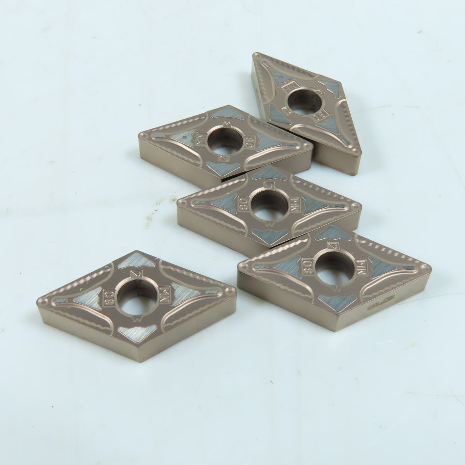 Kennametal DNMG150408MN ISO Turning Carbide Insert 55° Lot Of 5