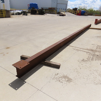 W8 x 13 Standard Steel I-Beam 0.23" Web 24' L x 4" W 8" H