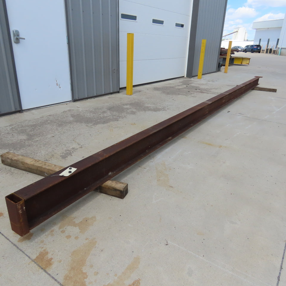 W8 x 13 Standard Steel I-Beam 0.23" Web 24' L x 4" W 8" H
