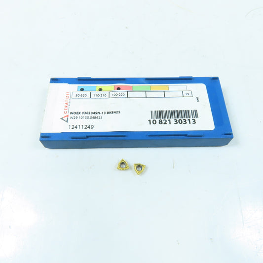 Ceratizit W29 10130.048425 Carbide Turning Insert TiN Coated NOS Lot Of 2