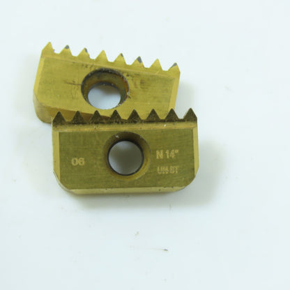 Scandinavian Tool 14NTM 14UN K20C Carbide Thread Cutting Insert 14UN Lot Of 2