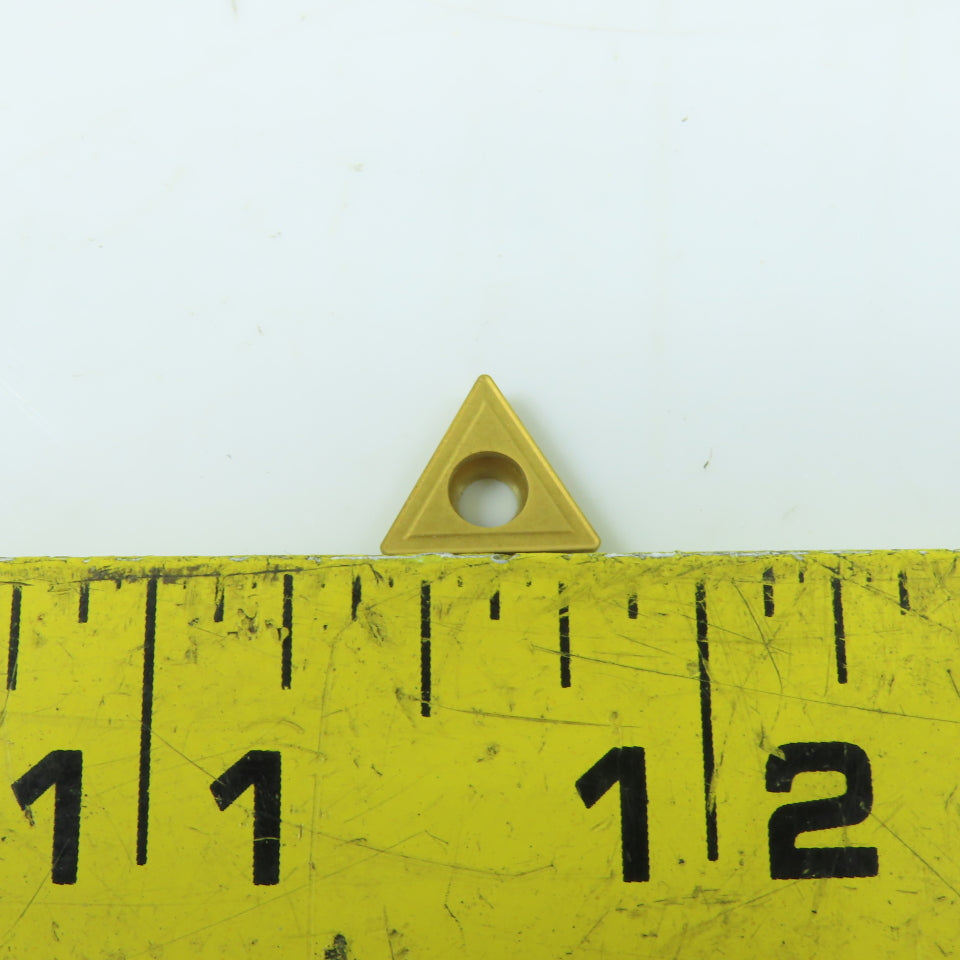 Sandvik TCMT 11 02 04-UR Carbide Turning Insert TiN Coated Lot Of 11