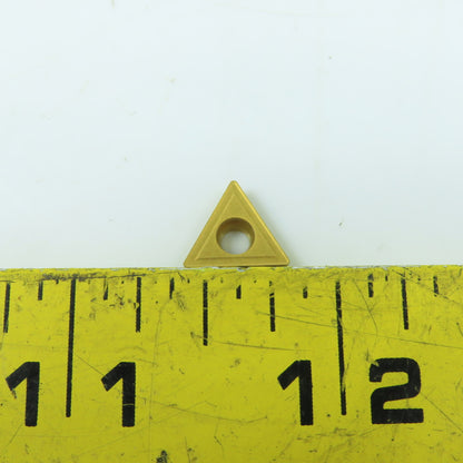 Sandvik TCMT 11 02 04-UR Carbide Turning Insert TiN Coated Lot Of 11