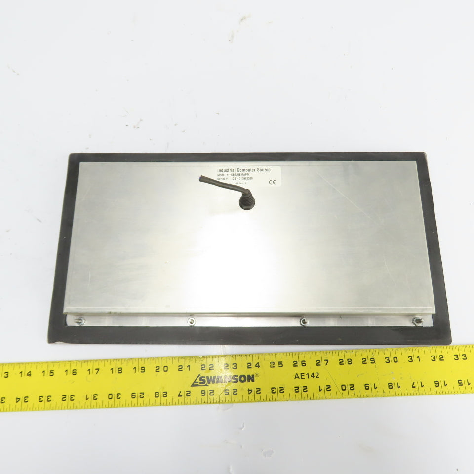 Industrial Computer KB5/NEMAPM Stainless Steel Panel Mount Industrial Keyboard