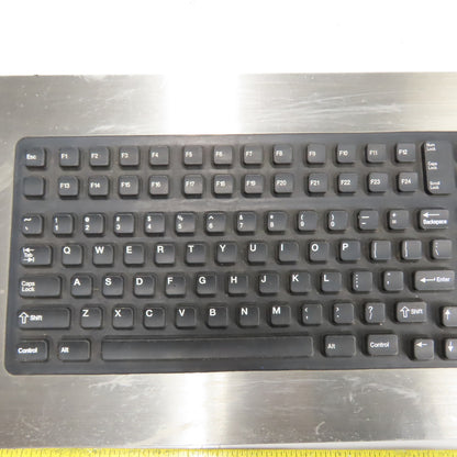 Industrial Computer KB5/NEMAPM Stainless Steel Panel Mount Industrial Keyboard